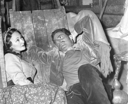 Il mago della pioggia di N. Richard Nash. Regia di G. Morandi. Con Elsa Merlini, Corrado Pani, Alberto Lupo. 1956