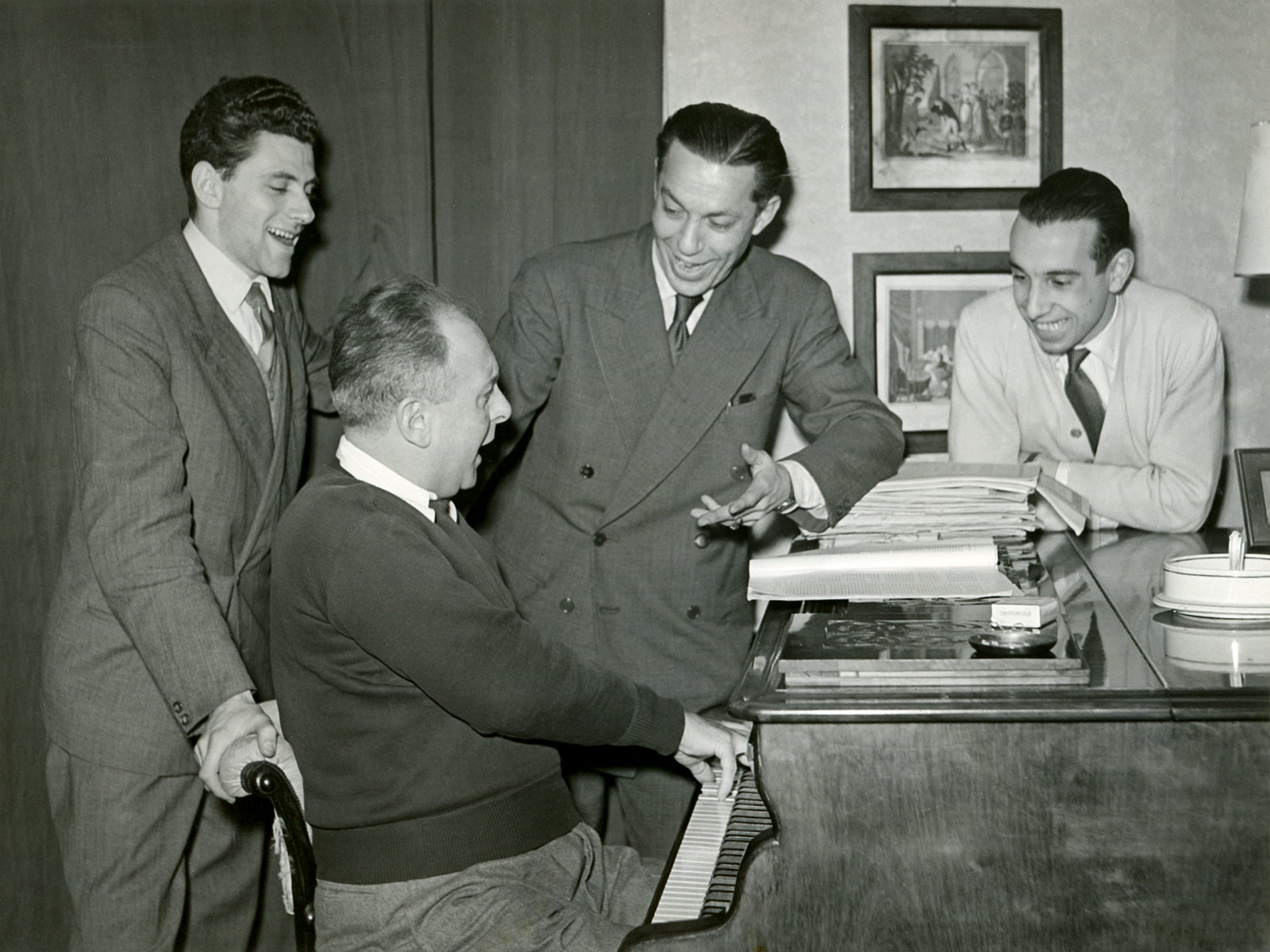 1952. RAI. Roma. Tutti i giorni di Riccardo Morbelli. Con Vanna Polverosi.