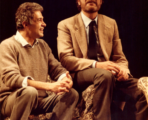 Tradimenti di Harold Pinter. Regia di Giuseppe Patroni Grffi. Con Ilaria Occhini, Duilio Del Prete. 1982.