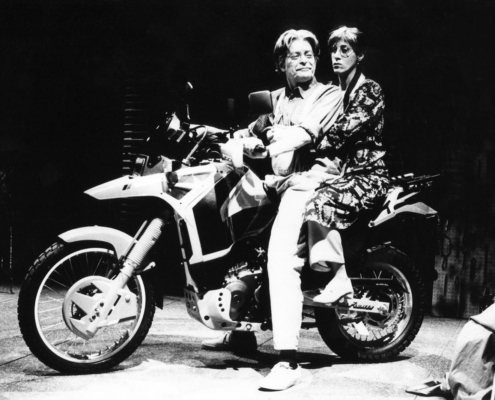 1989. Vita natural durante di Manlio Santanelli. Regia di Sergio Fantoni. Con Marina Confalone.