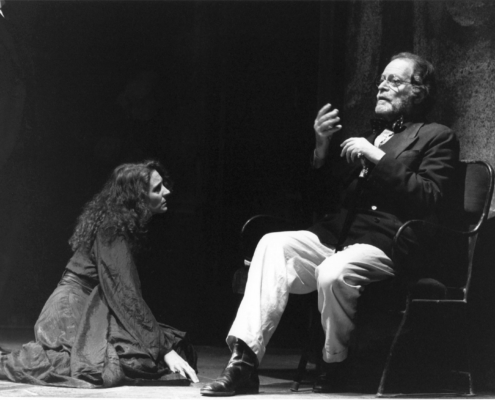 I giganti della montagna di Luigi Pirandello. Regia di Walter Le Moli. Con Elisabetta Pozzi. 1991.