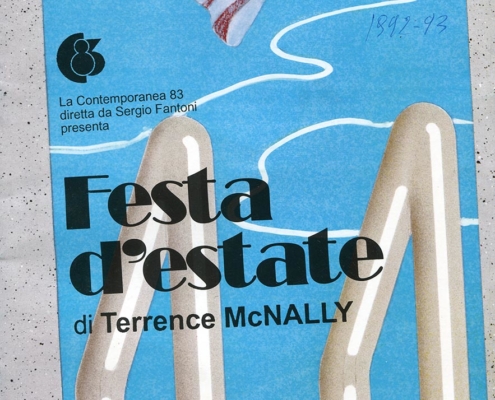 Festa d’estate di Terence Mac Nally. Regia di Piero Maccarinelli. Con Marina Gonfalone, Franco Castellano, Franca D’Amato. 1992.